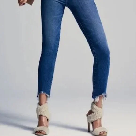 Good American Sherpa Sandals Heels Size 7 - Picture 2 of 7